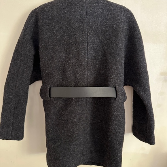 New ba&sh wool Calvi coat. Anthracite. Size European 0 (or 2 in US) - Picture 13 of 15